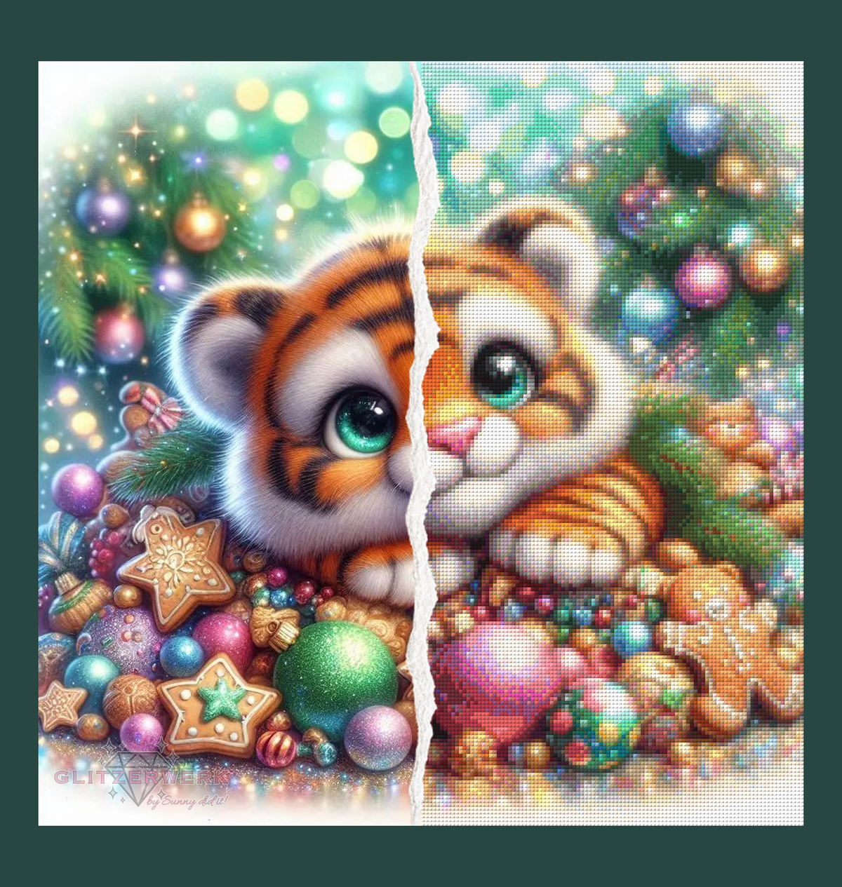Plätzchenzeit by Teddy's Kreativchaos 50x50cm 120 Farben