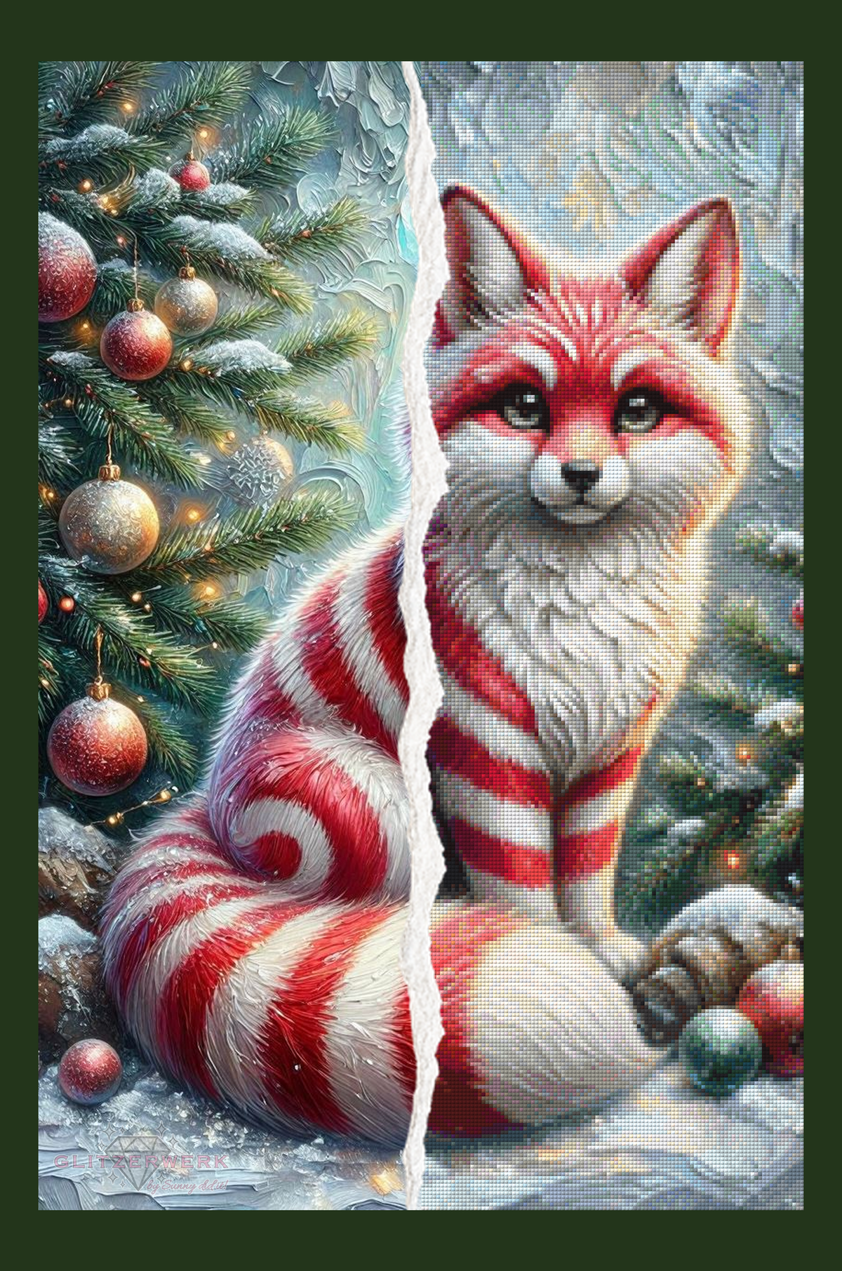 Zuckerstangenfuchs by Teddy's Kreativchaos 50x75cm 105 Farben