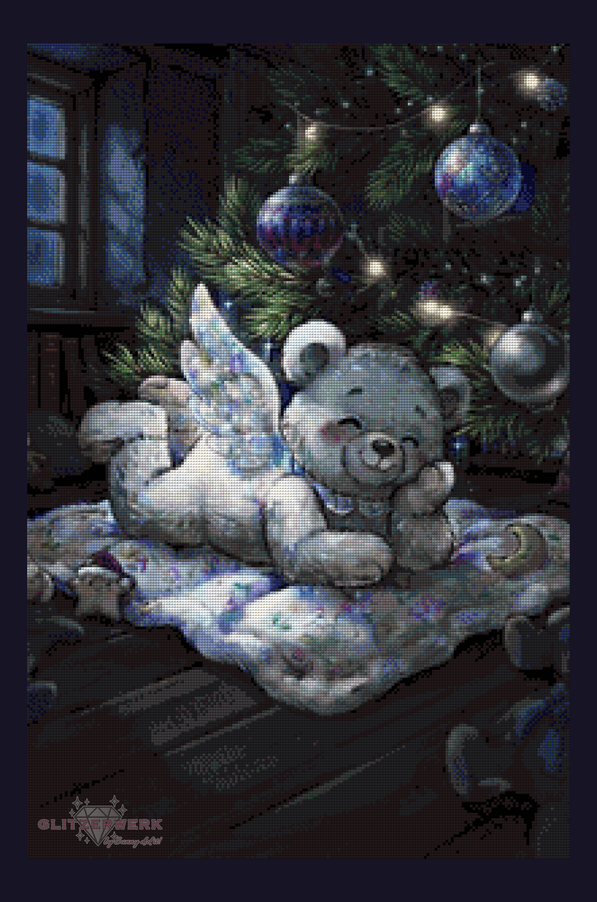 Christmas Dreams by MbS-Ai 50x75cm 70 Farben