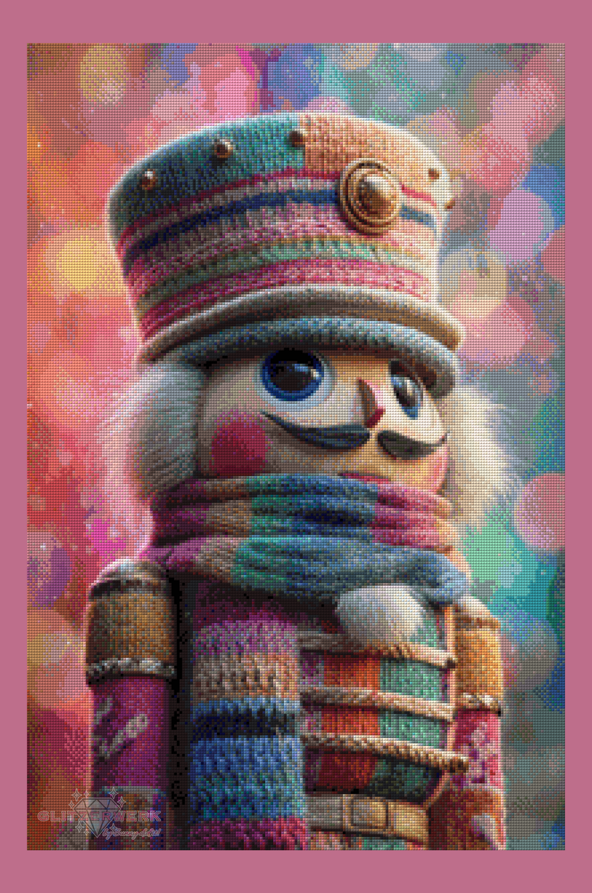 Nussknacker by Kreativköter Mr. Clay 50x75cm 110 Farben