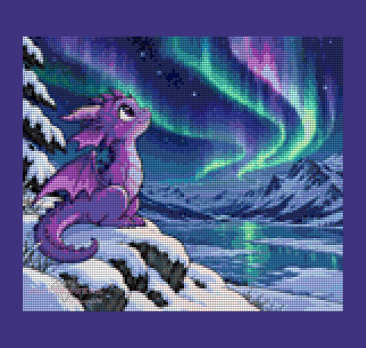 Polardrache by Tamina 35x30cm 77 Farben mit 5x Sonderfarben