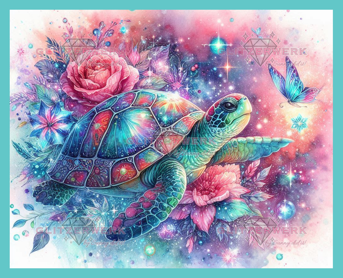Rose Shell by Sandra's KI Designs 50x40cm 100 Farben