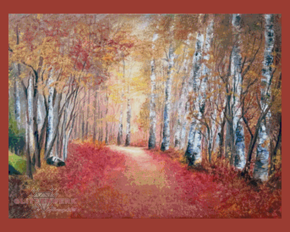 Herbst by C. Kalweit 80x60cm 125 Farben