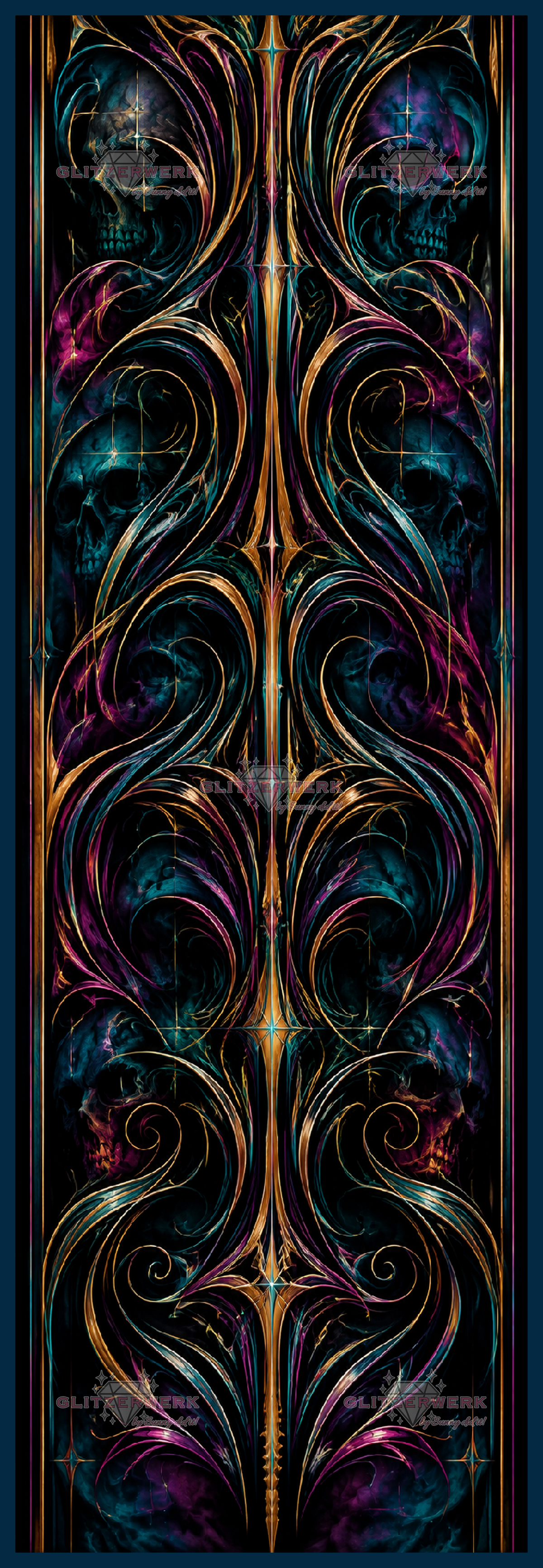 Guardians of Darkness by Glitzerzwerk 50x150cm 110 Farben