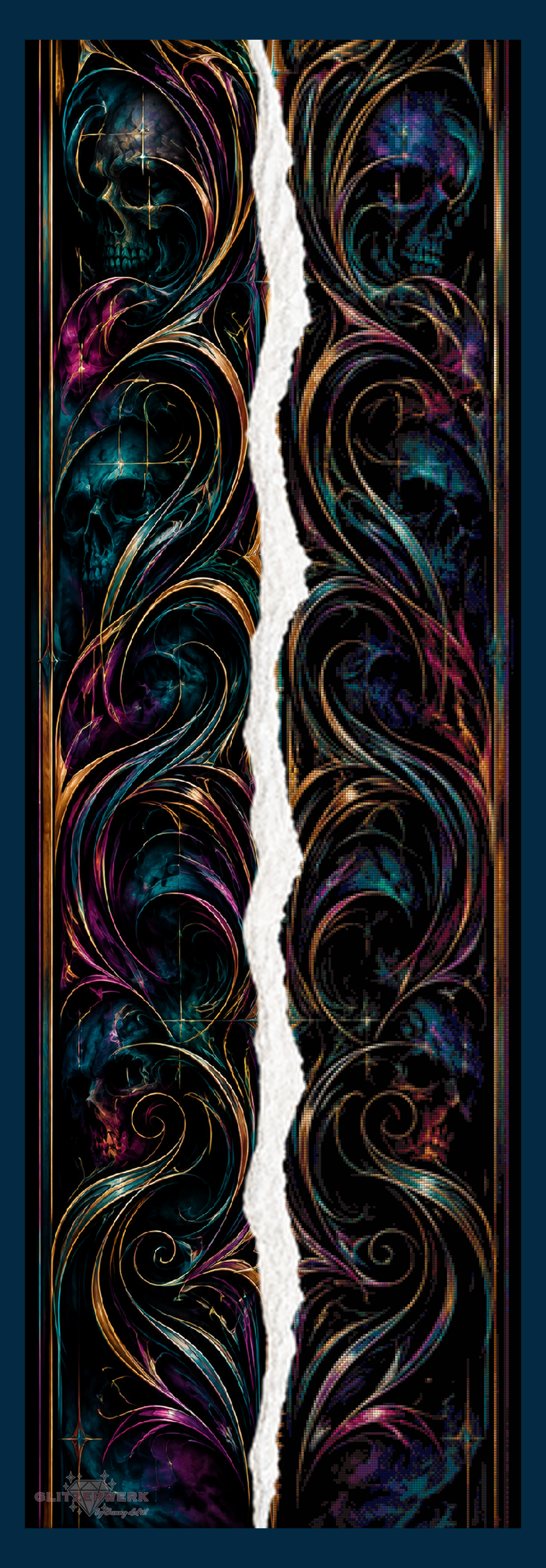 Guardians of Darkness by Glitzerzwerk 50x150cm 110 Farben