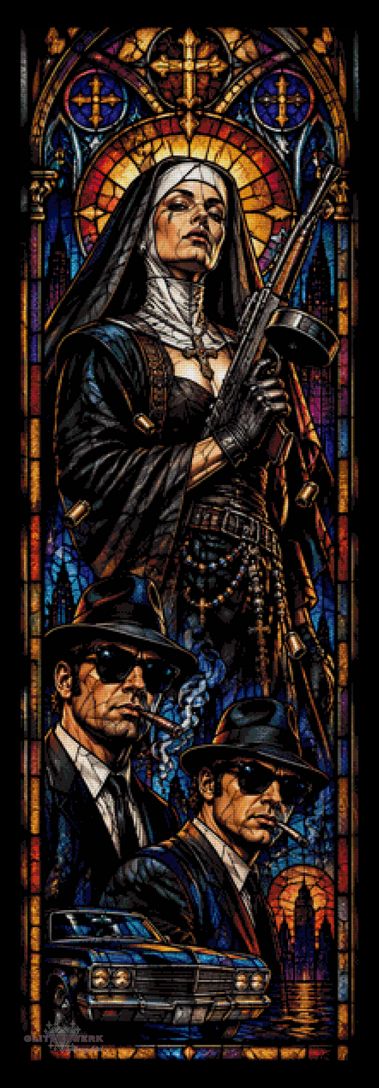 Heilige Sünde by Glitzerzwerk 50x150cm 125 Farben