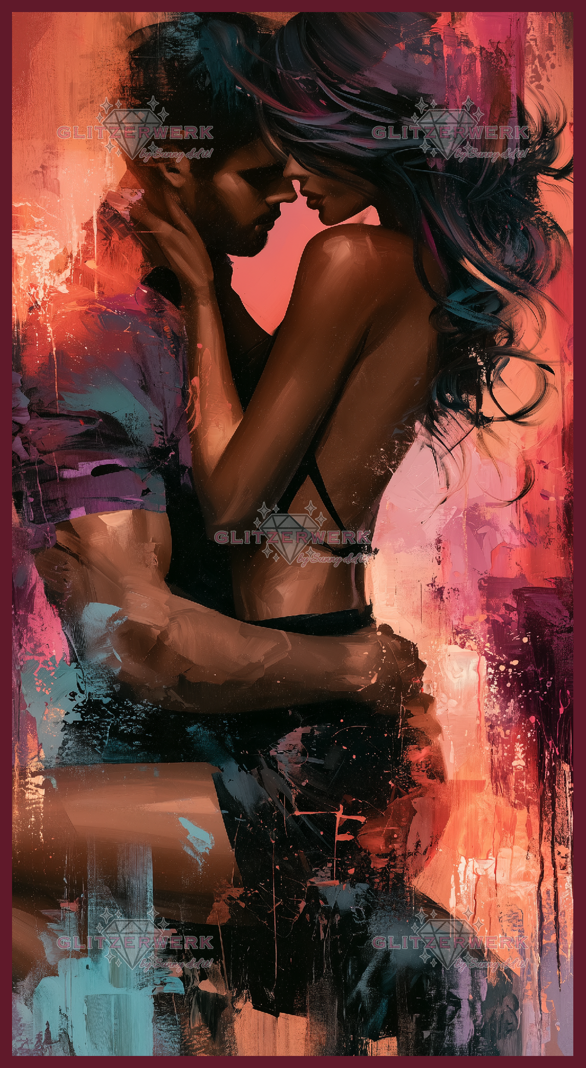 Colors of Passion by Sunny did it! 70x130cm 105 Farben