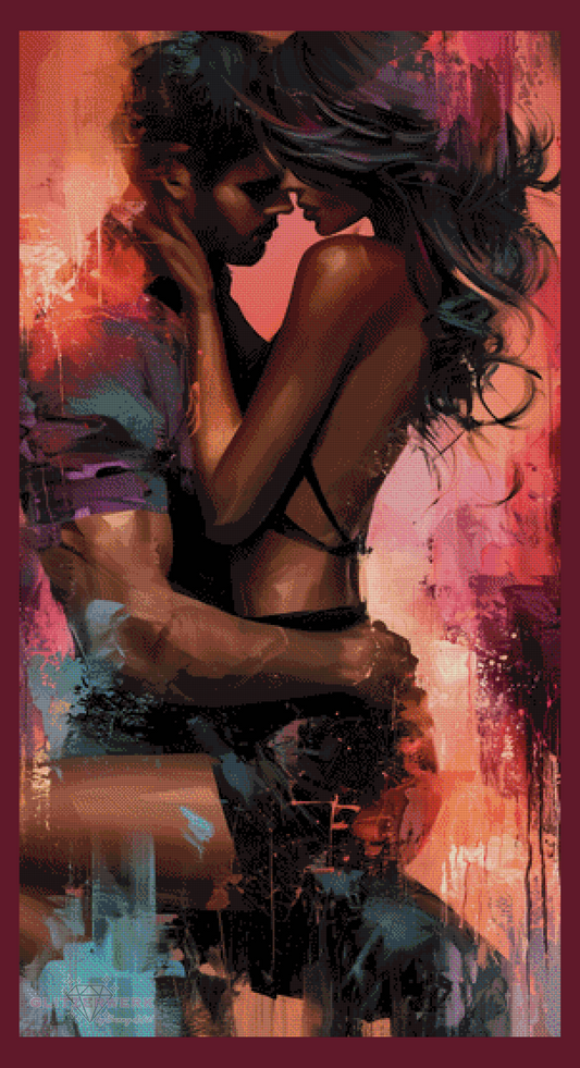 Colors of Passion by Sunny did it! 70x130cm 105 Farben