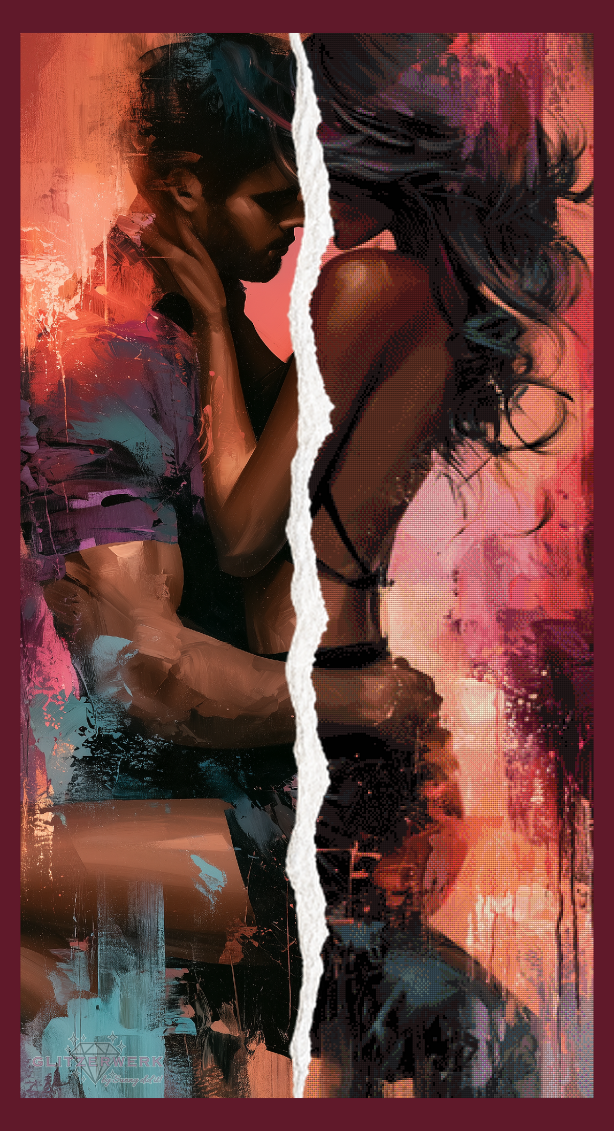 Colors of Passion by Sunny did it! 70x130cm 105 Farben