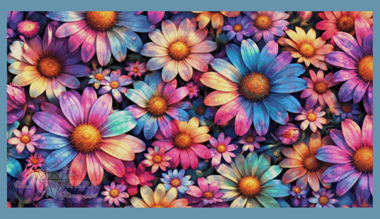 Blütenrausch by Tiki_DIAMONDS.ai 130x70cm 145 Farben