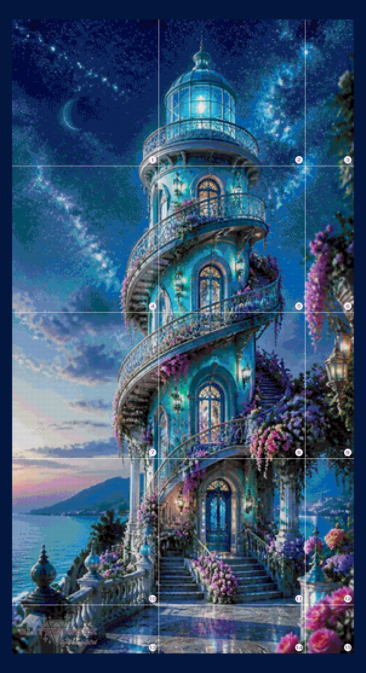 Leuchtturm by Silvia-ki 70x130cm 160 Farben