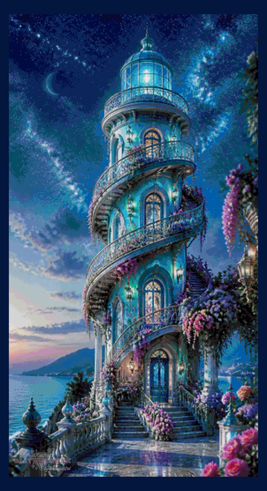 Leuchtturm by Silvia-ki 70x130cm 160 Farben