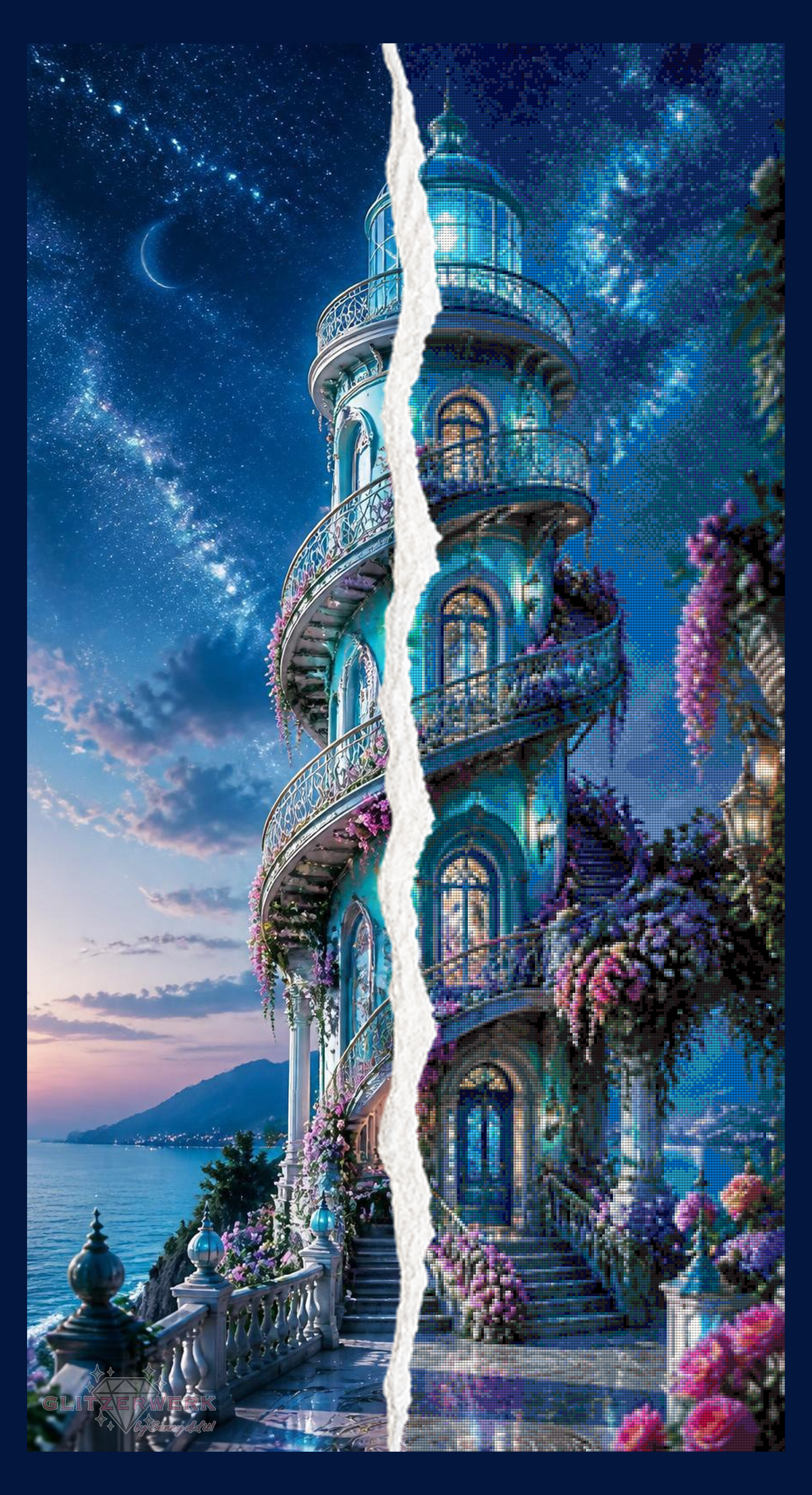 Leuchtturm by Silvia-ki 70x130cm 160 Farben
