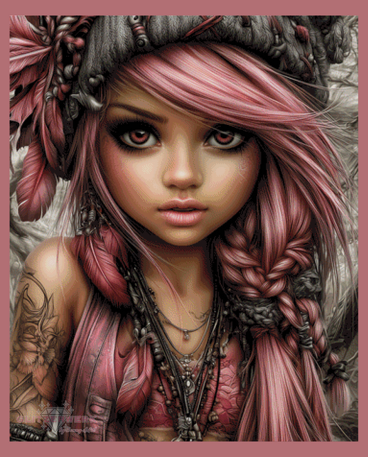 Wild Beauty by Sunny did it! 90x110cm 115 Farben