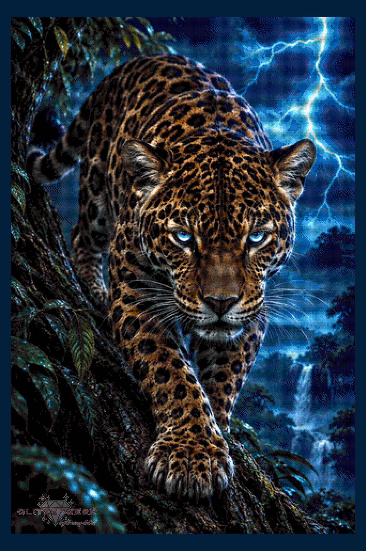 Schattenjäger by Kaira AI Art 80x120cm 175 Farben