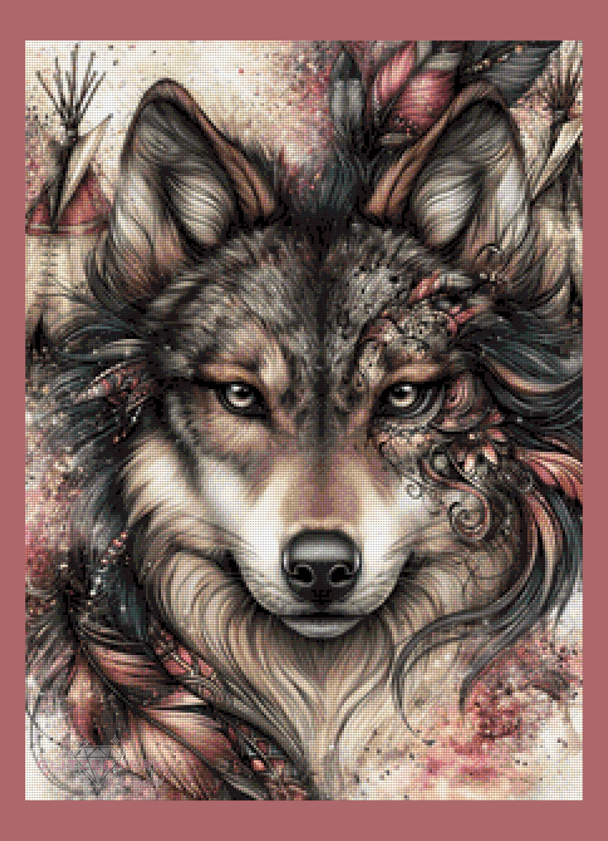 Spirit of the Wild by Sweet_Loco_AI 55x75cm 80 Farben
