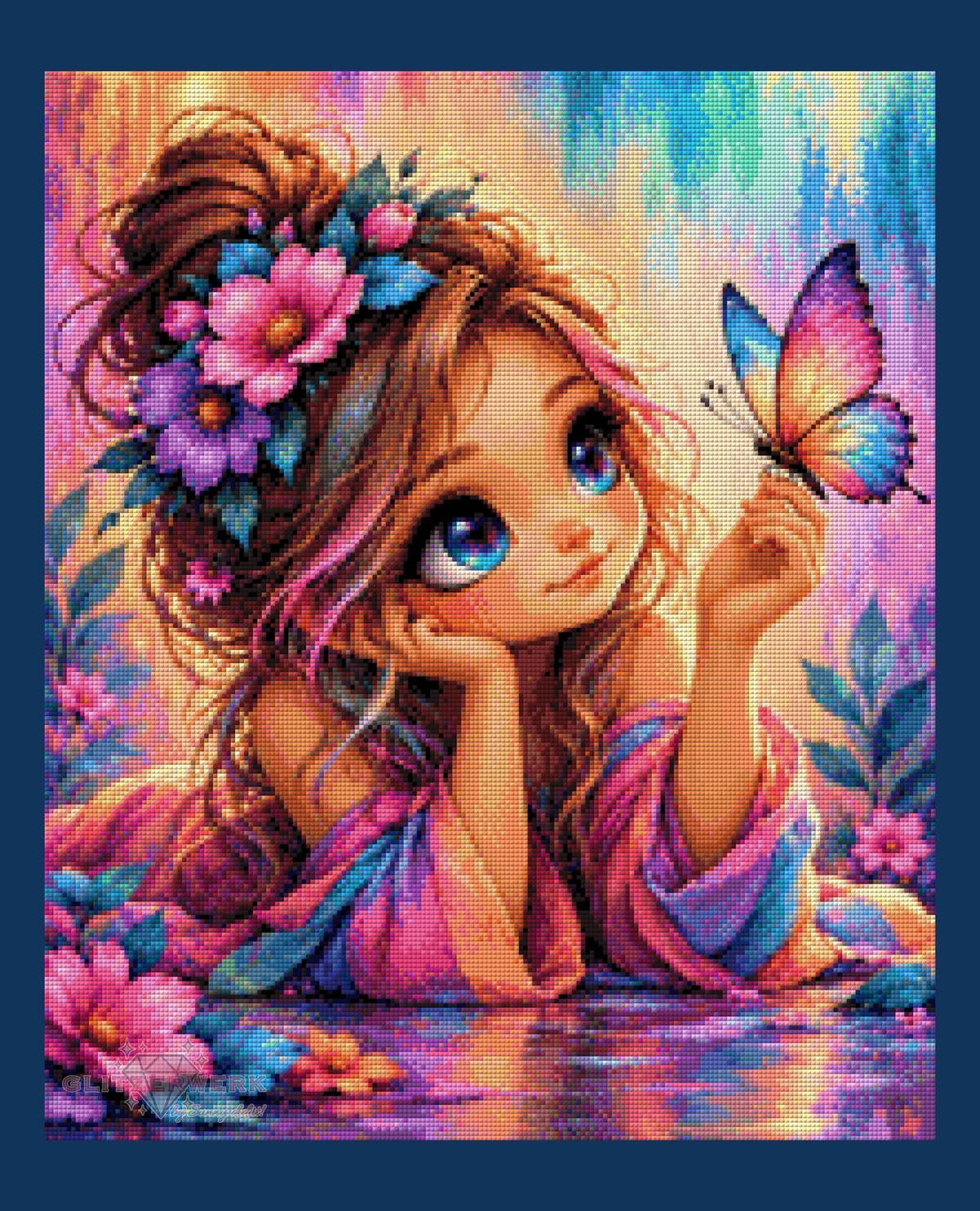 A magical Moment by Tiki_DIAMONDS.ai 50x60cm 115 Farben