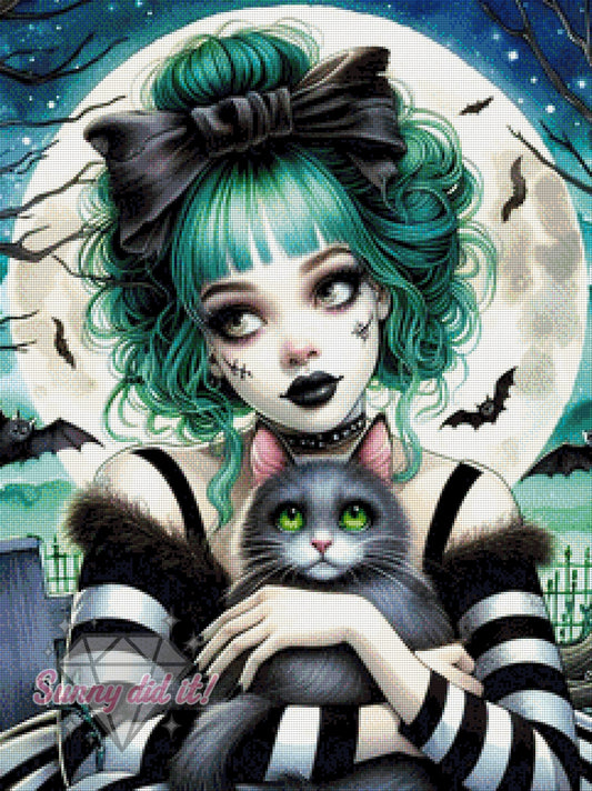 Dreams at full moon by Cre8tive Diamond Art