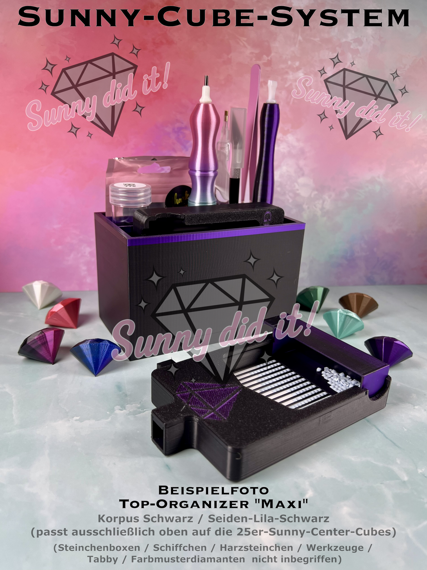 Sunny-Cube-System - Top-Organizer "Maxi"