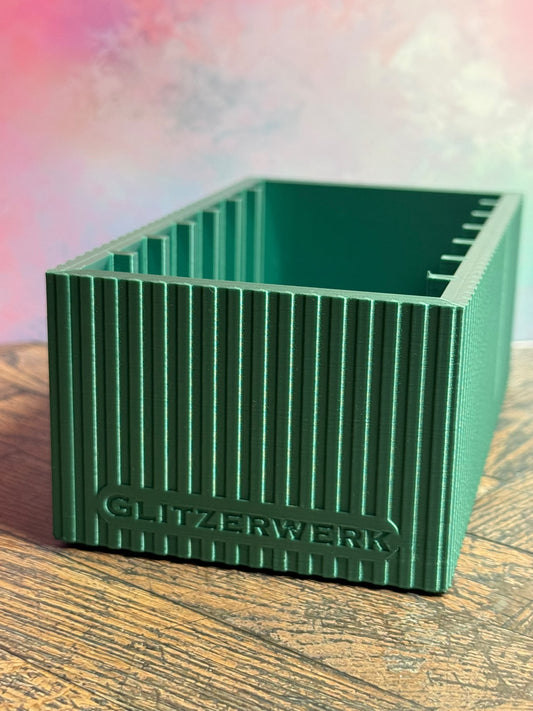 Schiffchen Aufbewahrung "Glitzerwerk" - 3D Druck Verfahren