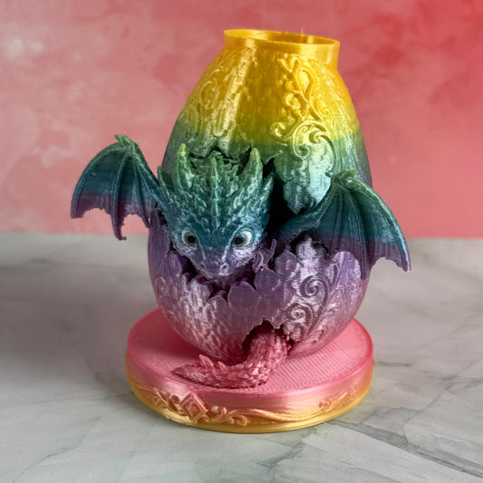3D-Druck-Stiftehalter - Babydragon