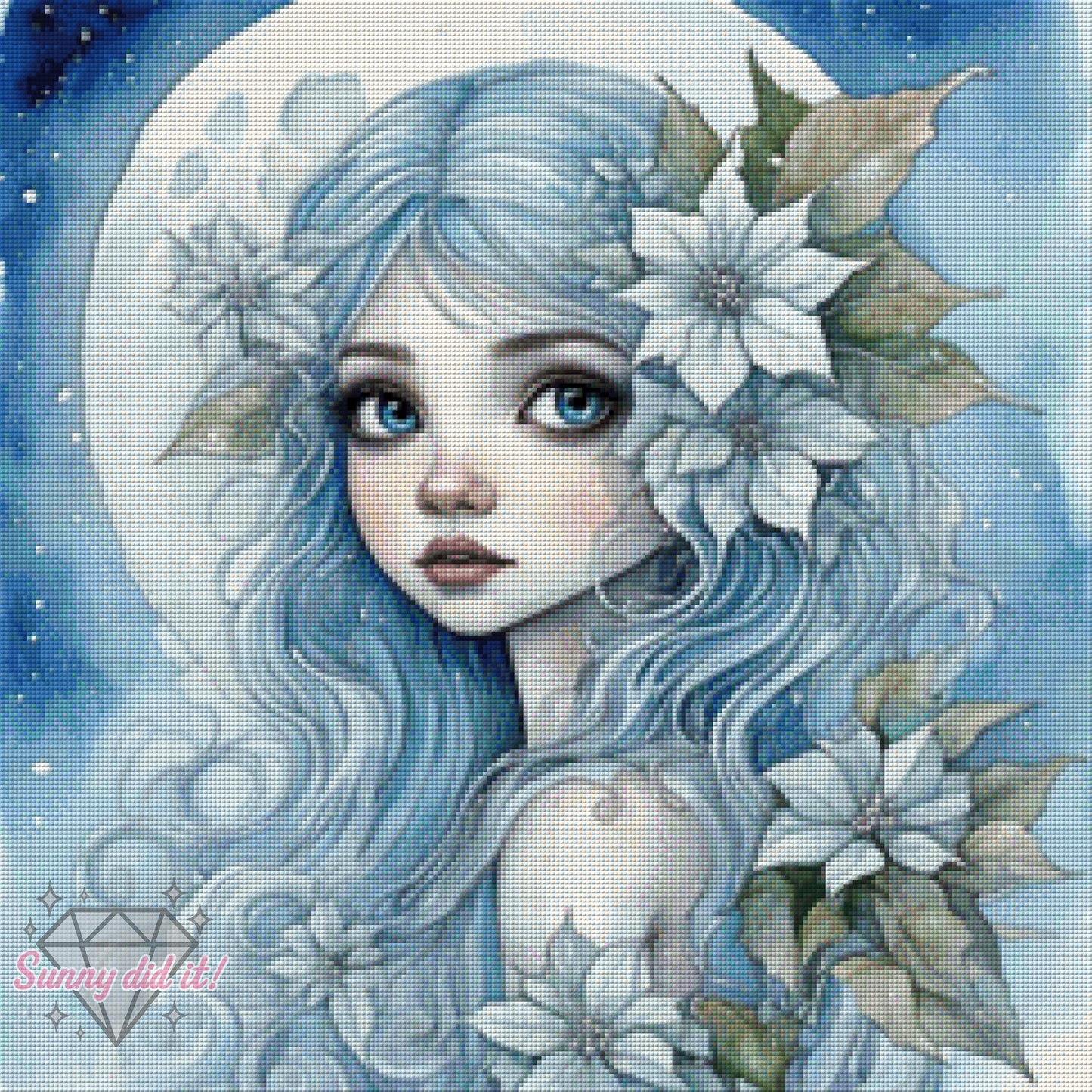 Mondprinzessin by Cre8tive Diamond Art