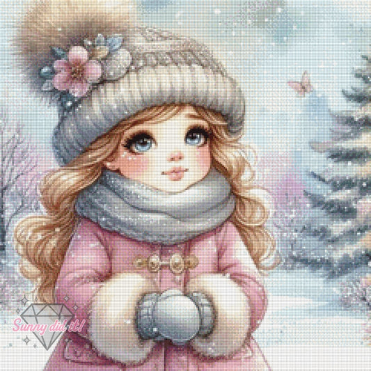 Wintermädchen 3 by Christa.de KI