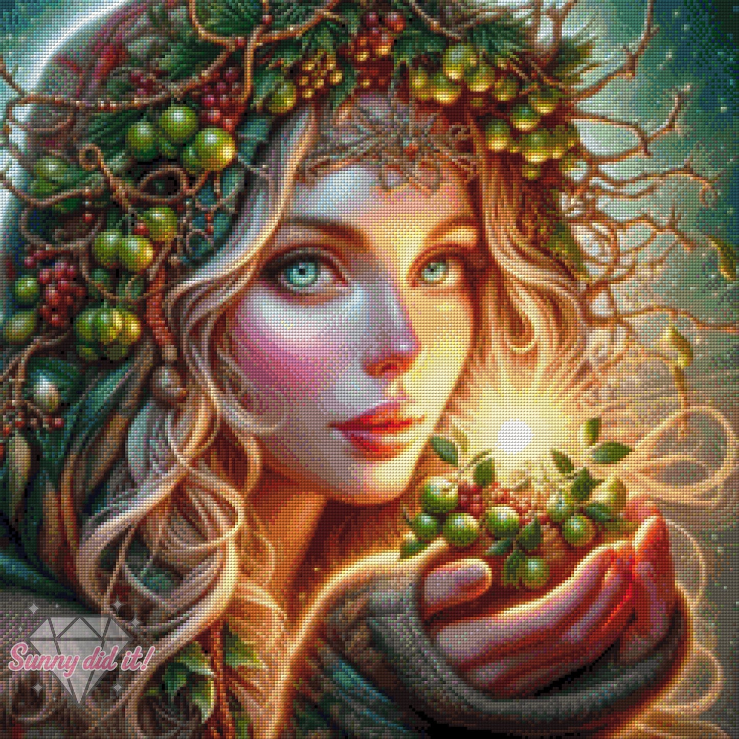 Wintergöttin by Cre8tive Diamond Art