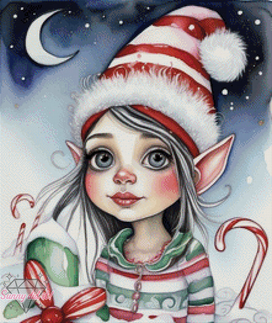 Christmas Elf by Cre8tive Diamond Art