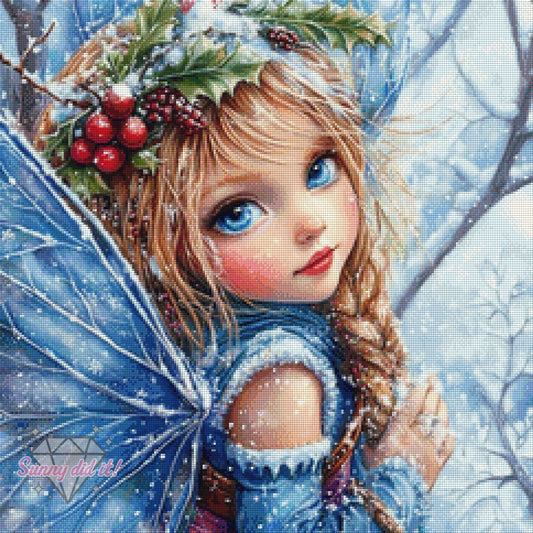 Zauberhaft Schneefee by Cre8tive Diamond Art