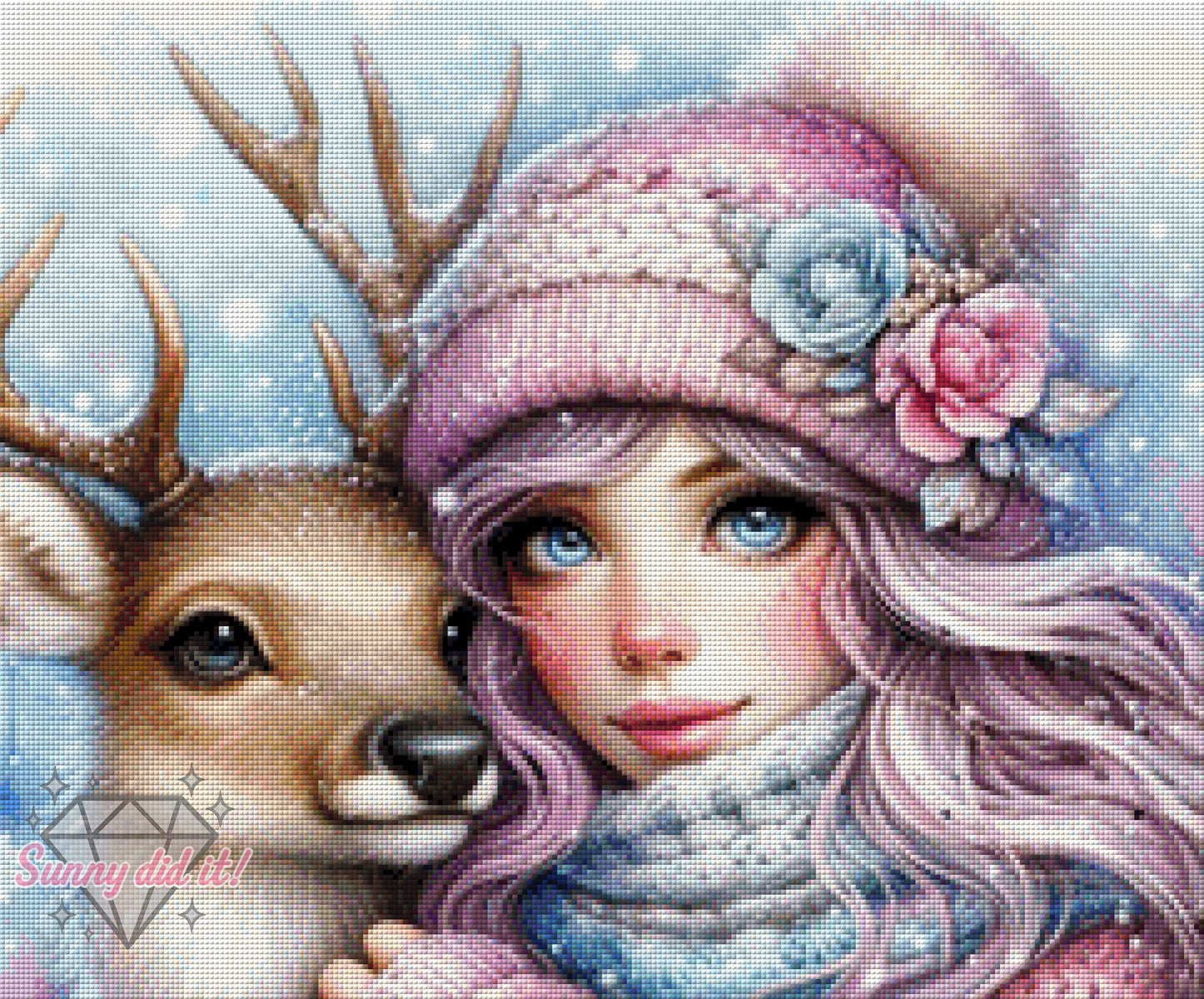 Zauberhafte Begegnung by Cre8tive Diamond Art