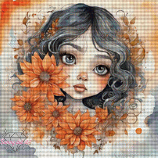 Blütenprinzessin by Cre8tive Diamond Art