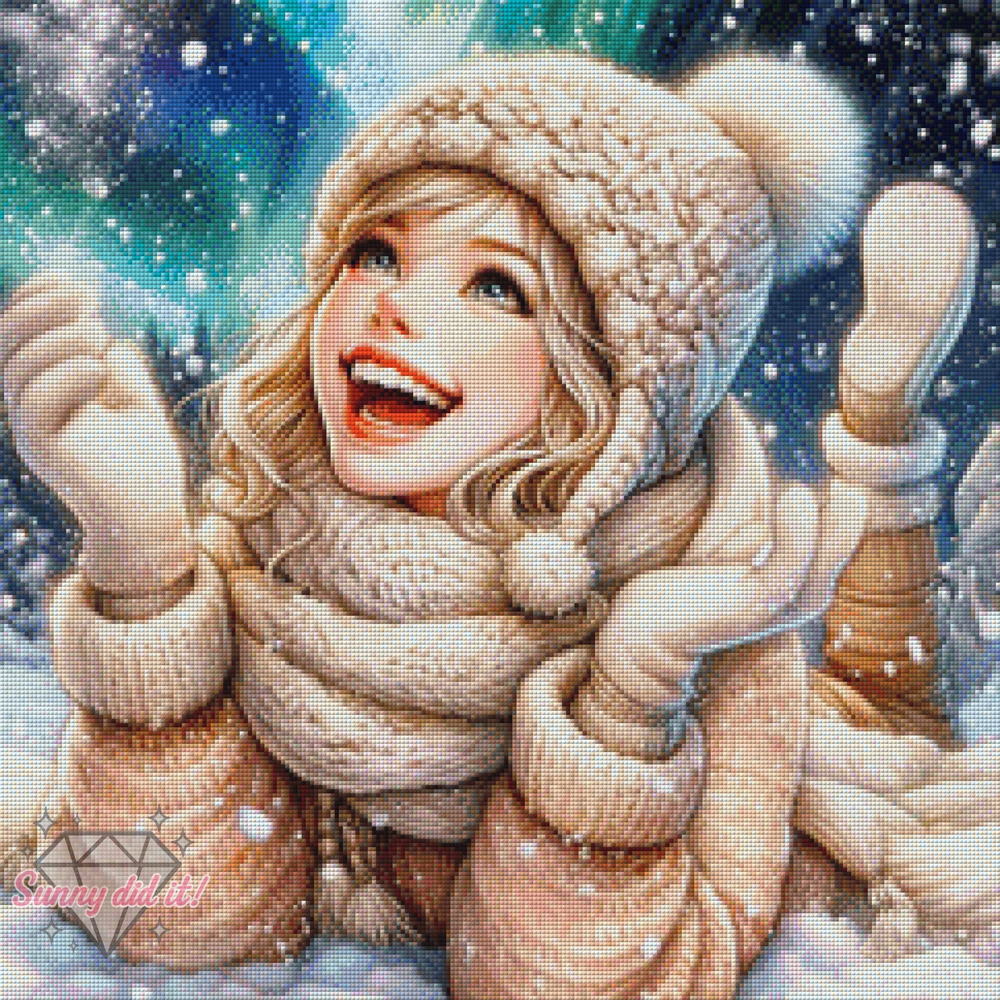Funny Winterday by Cre8tive Diamond Art