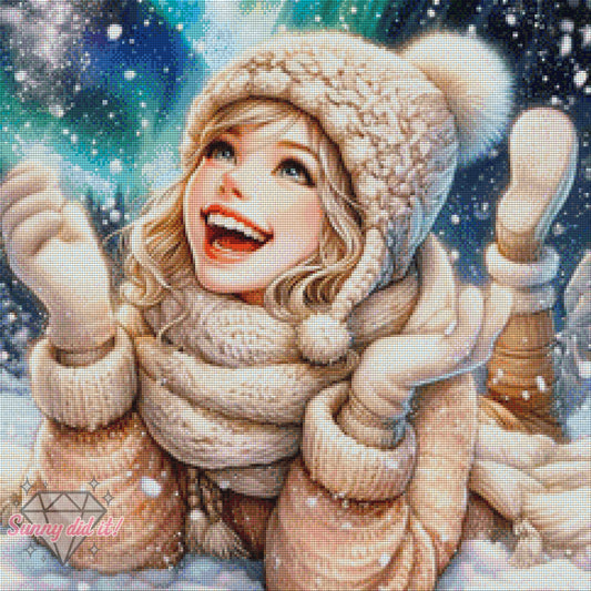 Funny Winterday by Cre8tive Diamond Art