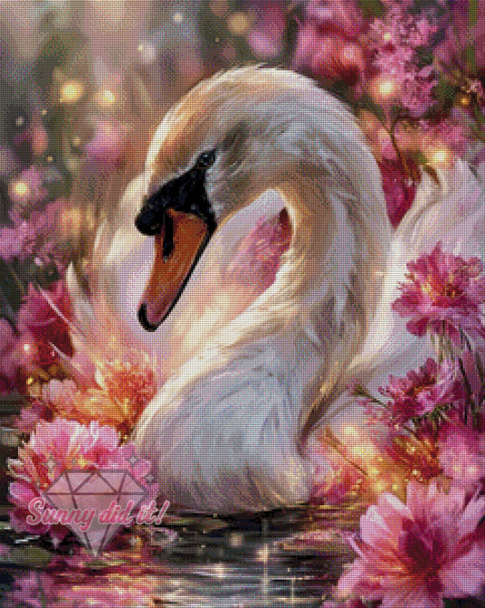 Eleganz im Blütenteich by CaroFelicia