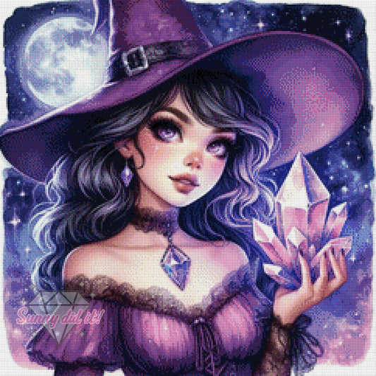 Chrystal Witch by Cre8tive Diamond Art