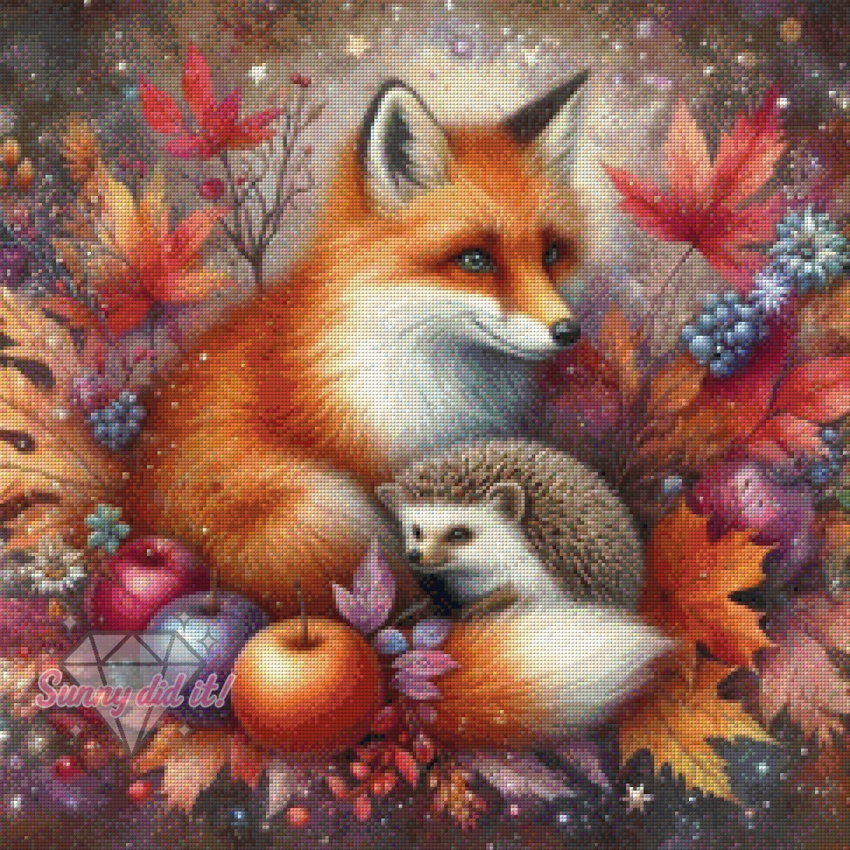 Fuchs und Igel by Christa.fe KI