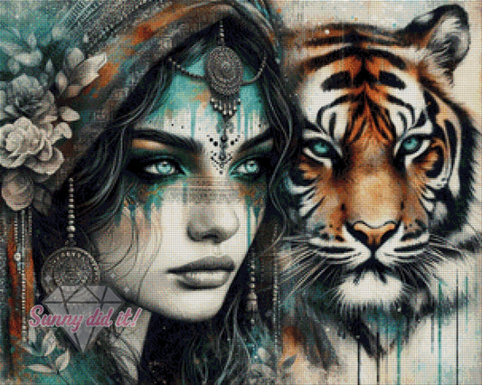 Tabea die Tigerflüsterin by CaroFelicia